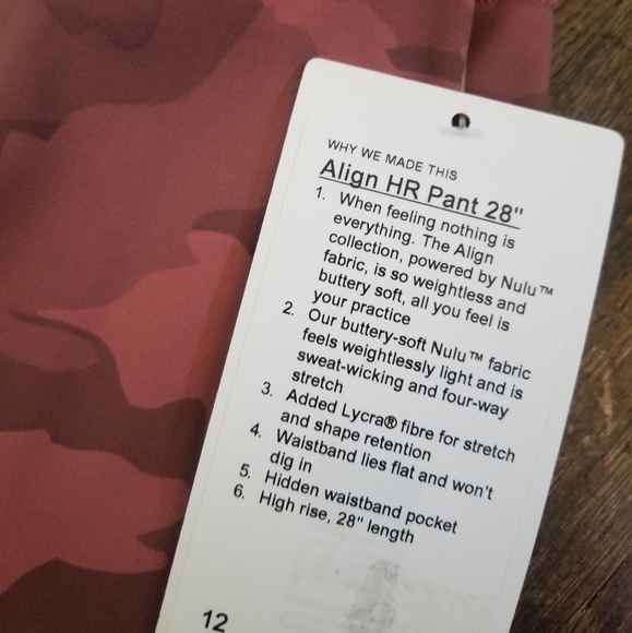 Lululemon Align High Rise Leggings - Picture 5 of 5